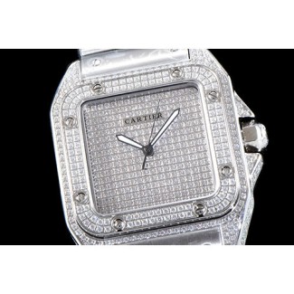 CARTIER 까르띠에 산토스 38mm WM505014-2